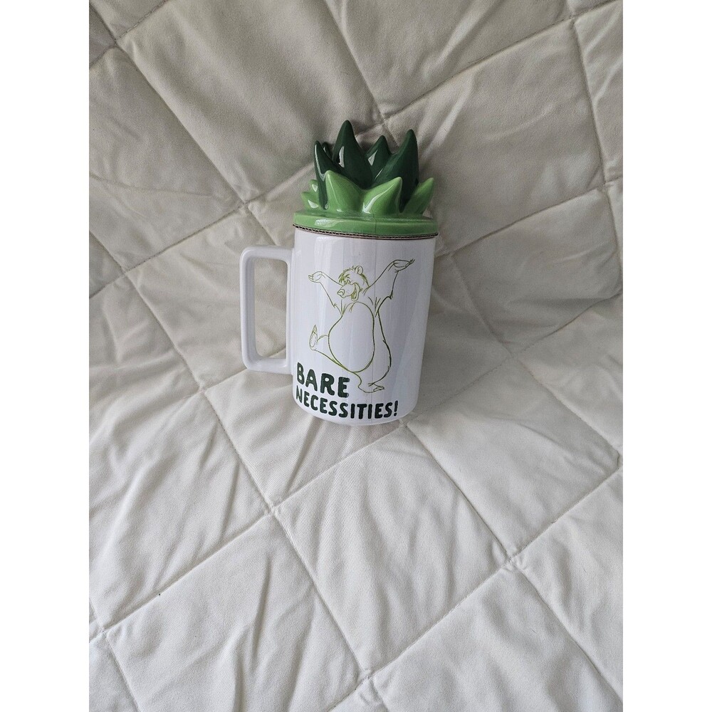 Disney parks bear necessities mug with topper